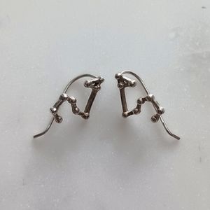 Sterling Silver Constellation Earrings Silver Tone Dangling Earrings Sta…